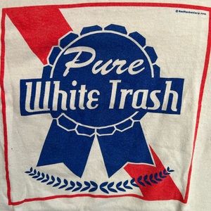 Pure White Trash tee